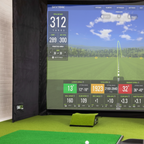 Simbox Golf Simulator Enclosure – 7 Sizes with Impact Screen, Frame & Side Barriers