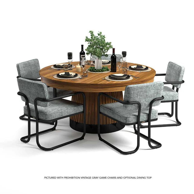 Prohibition 60" Poker Table – Art Deco Style