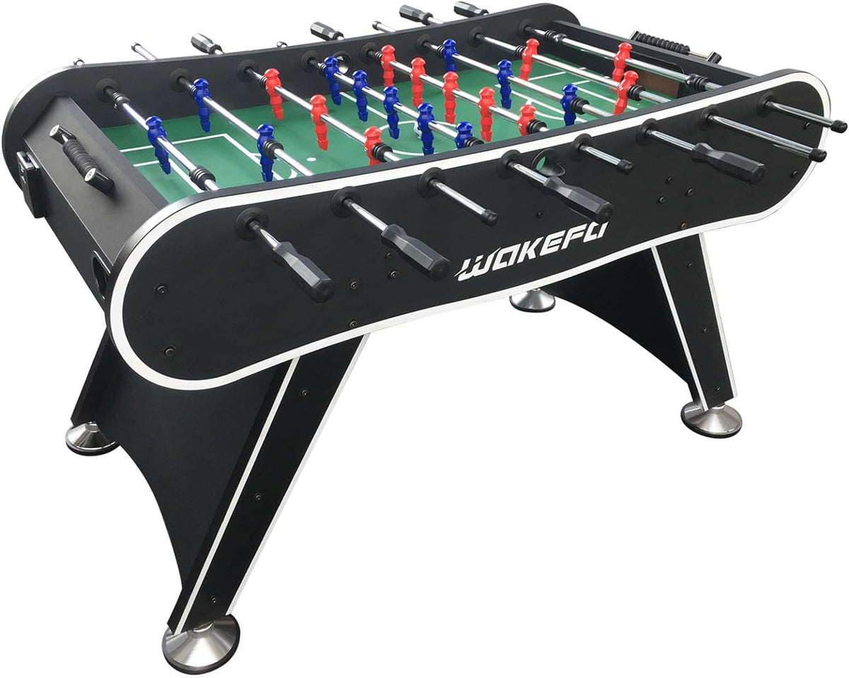 56" Foosball Table with 2 Balls, Drink Holders and Scorekeepers