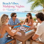 Beach-Inspired 160-Piece American Mahjong Tile Set