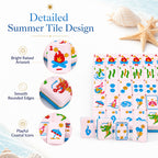 Beach-Inspired 160-Piece American Mahjong Tile Set