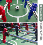 56" Foosball Table with 2 Balls, Drink Holders and Scorekeepers