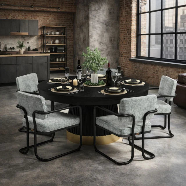 Prohibition 60" Poker Table – Art Deco Style