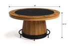 Prohibition 60" Poker Table – Art Deco Style