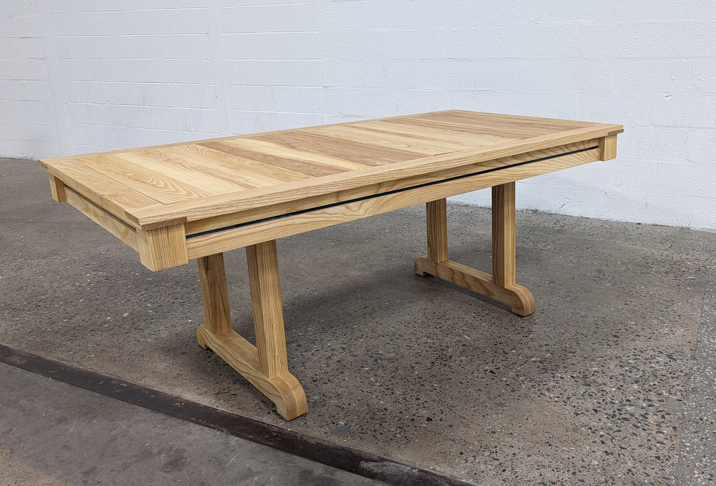 Premium Solid Hardwood Gaming Table 72" x 36" with Removable Leaves