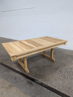 Premium Solid Hardwood Gaming Table 72" x 36" with Removable Leaves