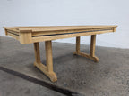 Premium Solid Hardwood Gaming Table 72" x 36" with Removable Leaves