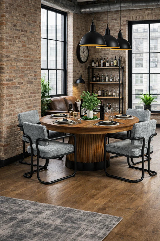 Prohibition 60" Poker Table – Art Deco Style
