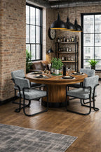Prohibition 60" Poker Table – Art Deco Style