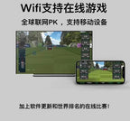 Indoor Putting Simulator with Adjustable Break and Slope