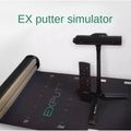 Indoor Putting Simulator with Adjustable Break and Slope