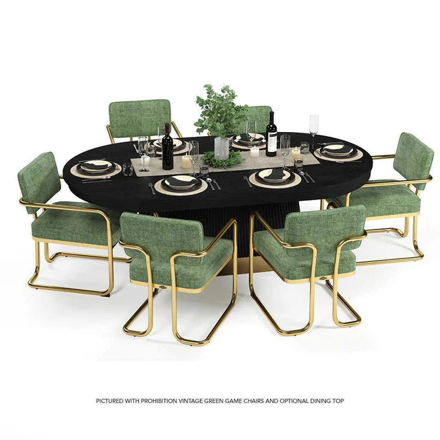PROHIBITION SERIES TEXAS HOLD'EM TABLE DINING TOP