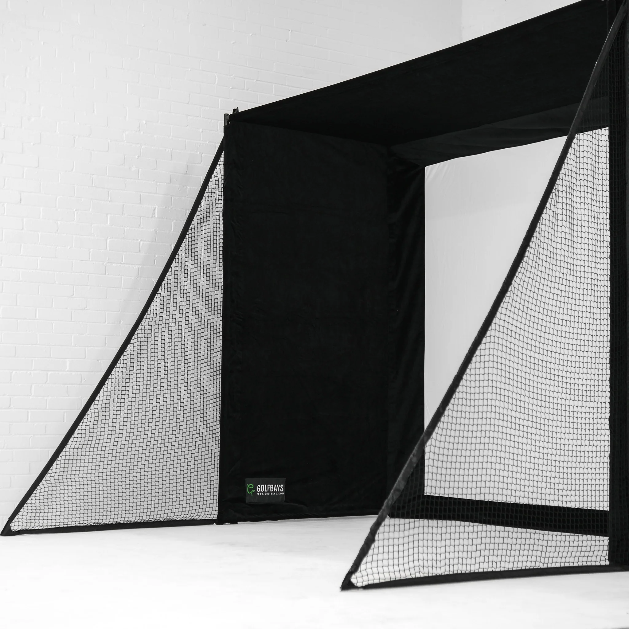Simbox Golf Simulator Enclosure – 7 Sizes with Impact Screen, Frame & Side Barriers