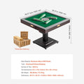 Automatic Foldable Mahjong Table with Wheels and 164 Tiles
