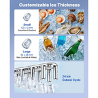 Ice Machine, 100–450 lb. Daily Ice Production