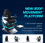 9D VR Racing & Flight Simulator with 360° Motion