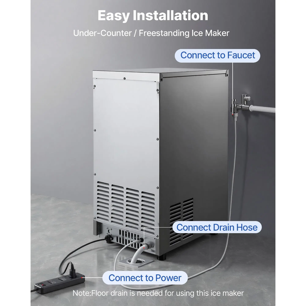 Ice Machine, 100–450 lb. Daily Ice Production