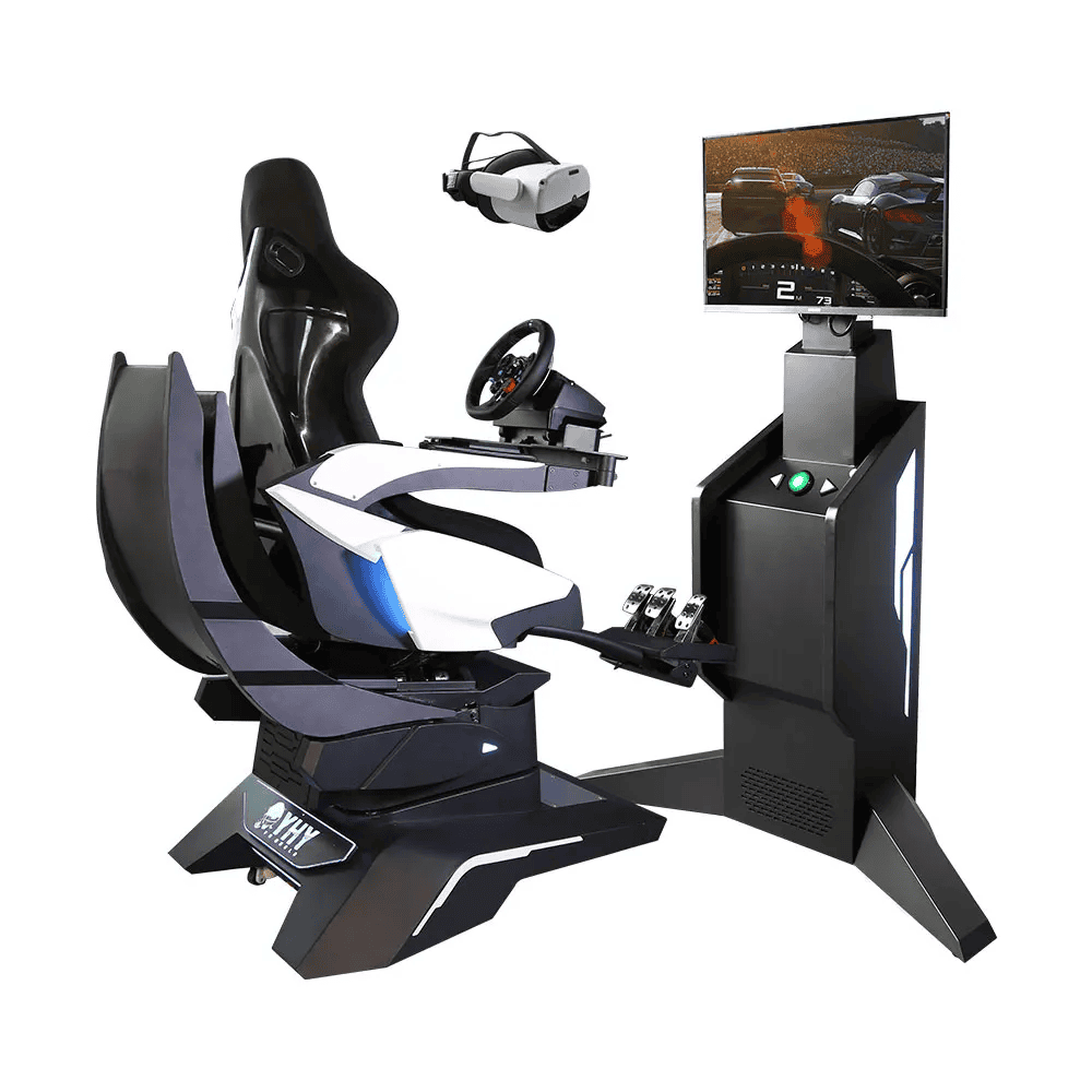 9D VR Racing & Flight Simulator with 360° Motion