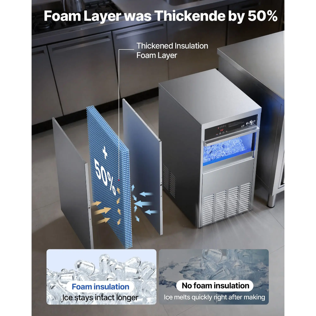 Ice Machine, 100–450 lb. Daily Ice Production