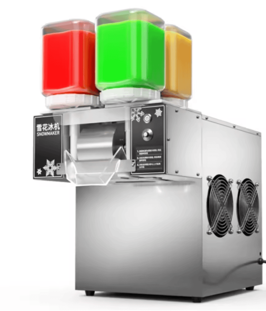 Korean Shaved Ice Cream Machine for Fine Ice Shavings