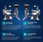 9D VR Racing & Flight Simulator with 360° Motion